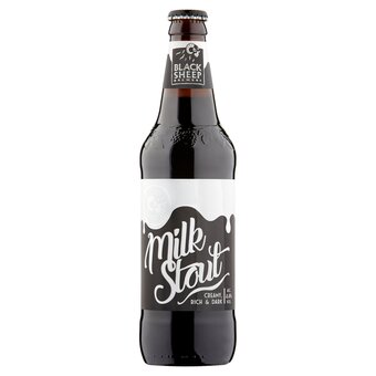 Tesco Black sheep milk stout 500ml 4.4% alcohol by volume offer