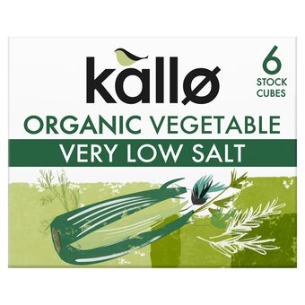 Tesco Kallo very low salt vegetable stock cube 60g offer