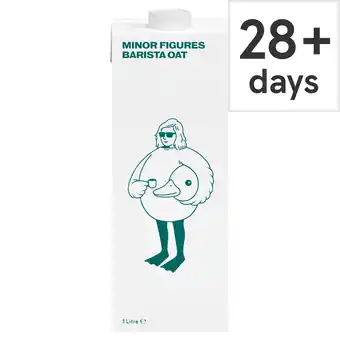 Tesco Minor figures barista oat drink 1l offer