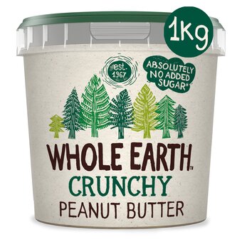 Tesco Whole earth crunchy peanut butter 1kg offer