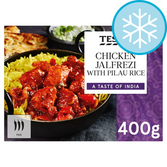 Tesco Tesco chicken jalfrezi with pilau rice 400g offer