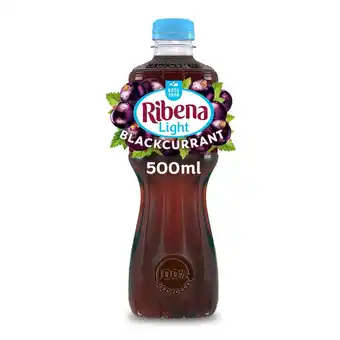 Tesco Ribena blackcurrant really light 500ml bottle offer