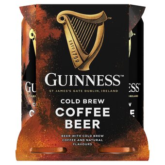 Tesco Guinness cold brew coffee beer 4 x 440ml offer