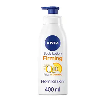 Tesco Nivea q10 plus vitamin c firming body lotion 400ml offer