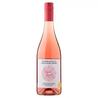 Tesco Wine route spain garnacha rose 75cl offer