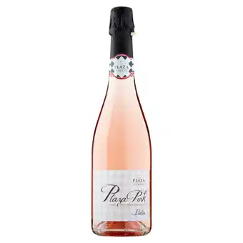 Tesco Plaza pink sparkling rose brut 75cl offer
