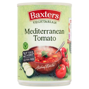 Tesco Baxters vegetarian mediterranean tomato soup 400g offer