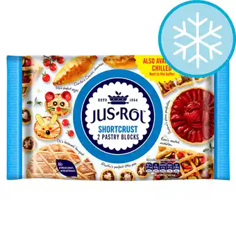 Tesco Jus-rol 2 shortcrust pastry blocks 1kg offer