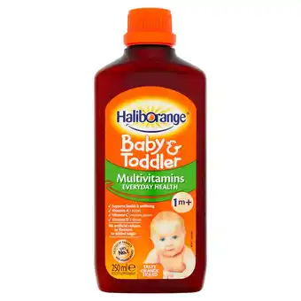 Tesco Haliborange multivitamins orange liquid 250ml offer