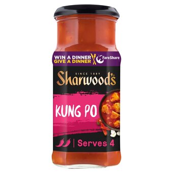 Tesco Sharwoods szechuan kung po sauce 425g offer