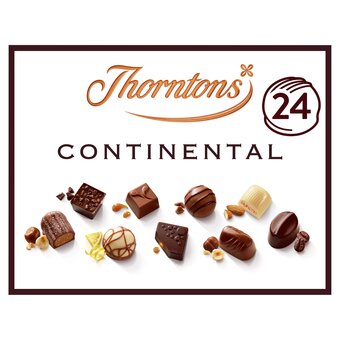 Tesco Thorntons continental collection boxed chocolate 264g offer