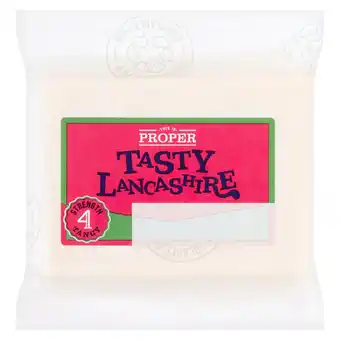 Tesco Proper tasty lancashire cheese 190g offer