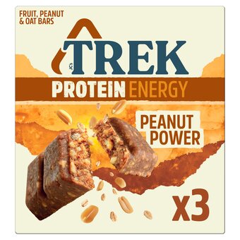 Tesco Trek energy peanut power multipack 3x55g offer