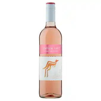 Tesco Yellow tail jammy rose roo wine 750ml offer