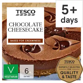 Tesco Tesco chocolate cheesecake 540g offer