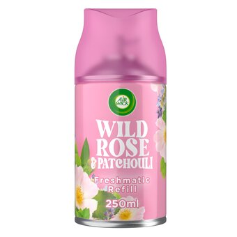 Tesco Airwick freshmatic refill wild rose & patchouli 250ml offer