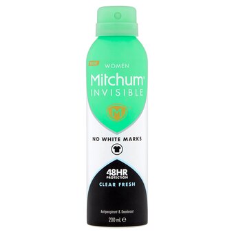 Tesco Mitchum female clear fresh antiperspirant deodorant 200ml offer