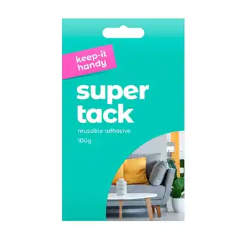 Tesco Keep it handy super tack 100g offer
