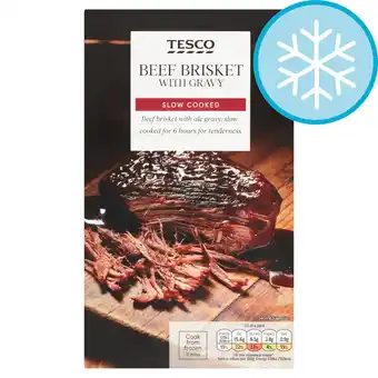 Tesco Tesco beef brisket in gravy 400g offer