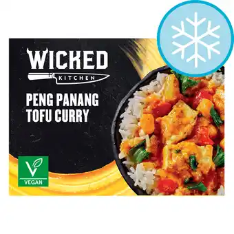 Tesco Wicked kitchen peng penang tofu curry 400g offer
