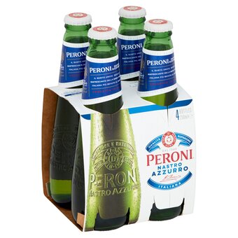 Tesco Peroni nastro azzurro lager beer 4x250ml offer