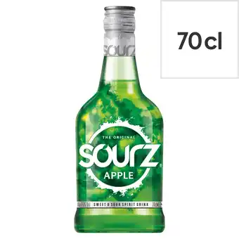 Tesco Sourz apple 70cl offer