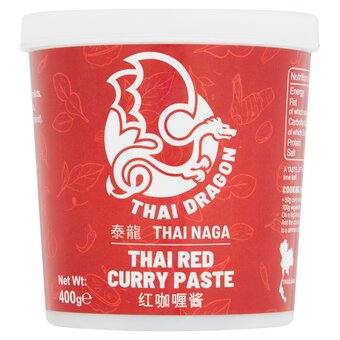 Tesco Thai dragon red curry paste 400g offer