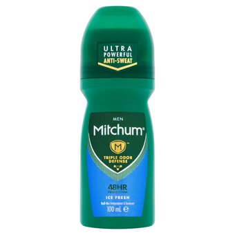 Tesco Mitchum ice fresh roll on100ml offer
