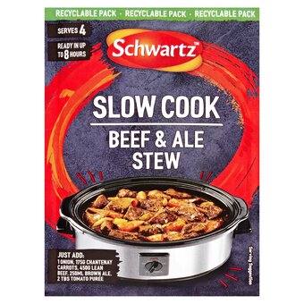 Tesco Schwartz beef & ale slow cook recipe mix 38g offer