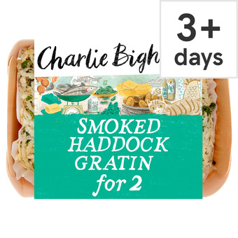 Tesco Charlie bighams smoked haddock gratin 650g offer