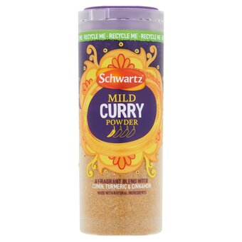 Tesco Schwartz mild curry powder 85g offer