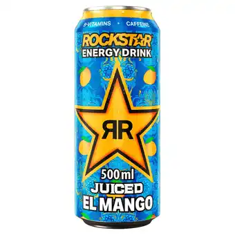 Tesco Rockstar juiced enery el mango 500ml offer