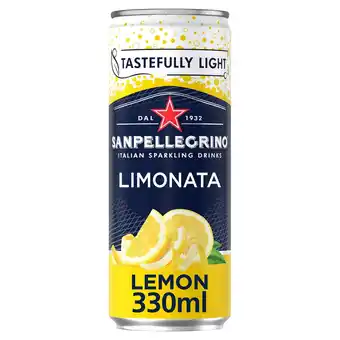 Tesco San pellegrino sparkling lemon drink 330ml offer