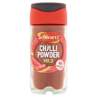 Tesco Schwartz mild chilli powder 38g jar offer