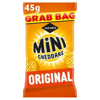 Tesco Jacobs mini cheddars 45g offer