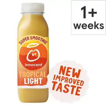 Tesco Innocent tropical light super smoothie 300ml offer