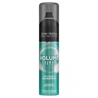 Tesco John frieda luxurious volume forever hair spray 250ml offer