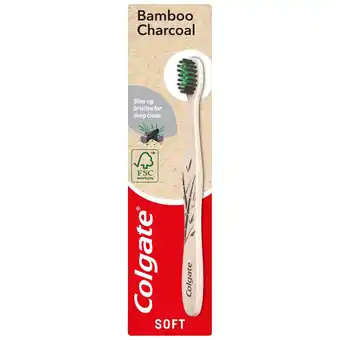 Tesco Colgate bamboo charcoal soft toothbrush offer