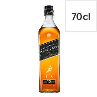 Tesco Johnnie walker black label 12yo whisky 70cl offer