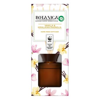 Tesco Botanica vanilla & magnolia reed diffuser 80ml offer