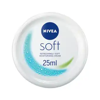 Tesco Nivea soft mini 25ml offer