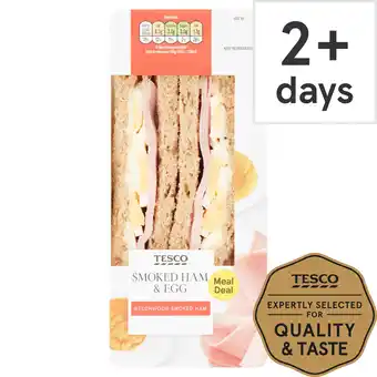 Tesco Tesco smoked ham and egg sandwich offer