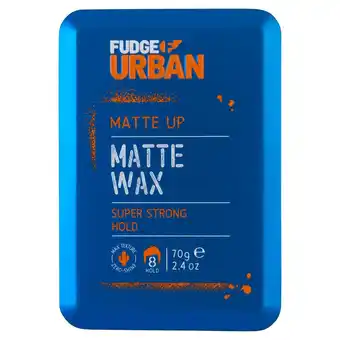 Tesco Fudge urban matte wax 70ml offer
