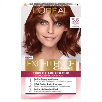 Tesco L'oreal paris excellence 5.6 rich auburn offer