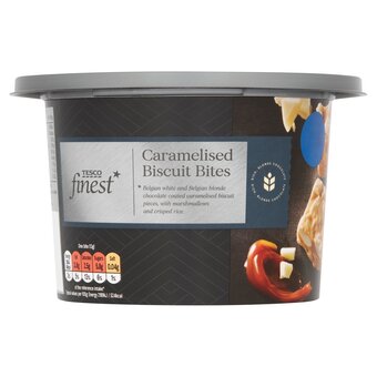 Tesco Tesco finest caramelised biscuit bites 208g offer