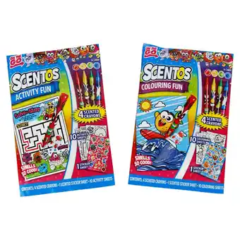 Tesco Scentos on the go activity bags offer