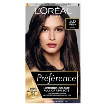 Tesco L'oreal paris preference 3 brasilia dark brown offer