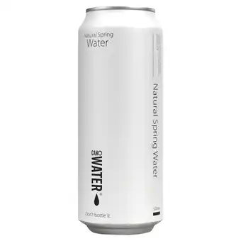 Tesco Cano water still spring water resealable 500ml offer