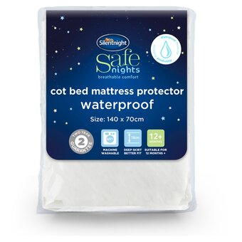 Tesco Silent night quilted cotbed protector offer