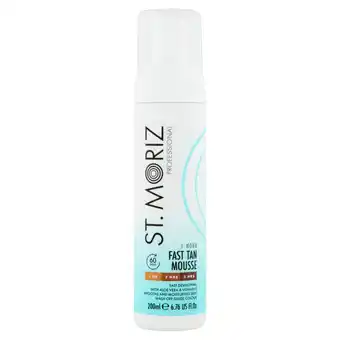 Tesco St moriz pro 1 hour tan mousse 200ml offer